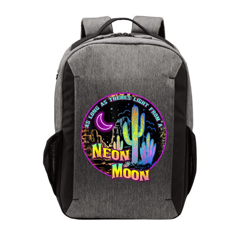 As Long As Theres Light From A Neon Moon Country Vector Backpack