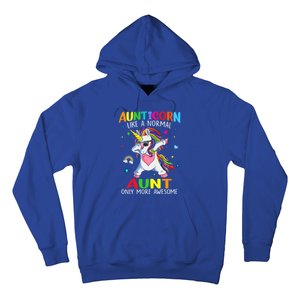 Aunticorn Like An Aunt Only Awesome Dabbing Unicorn Gift Hoodie