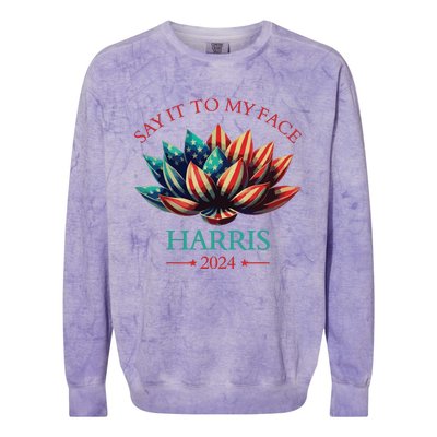 American Lotus Colorblast Crewneck Sweatshirt