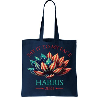 American Lotus Tote Bag