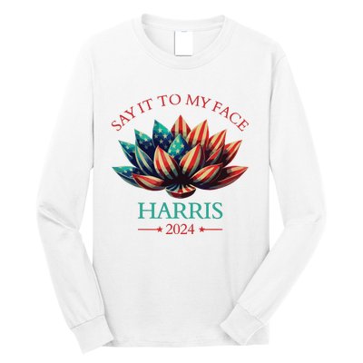 American Lotus Long Sleeve Shirt