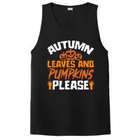 Autumn Leaves And Pumpkins Please PosiCharge Competitor Tank