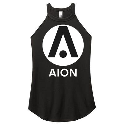 Aion Logo, Aion Crypto, Aion Wallet, HODL AION, Aion Crypto Blockchain Women’s Perfect Tri Rocker Tank