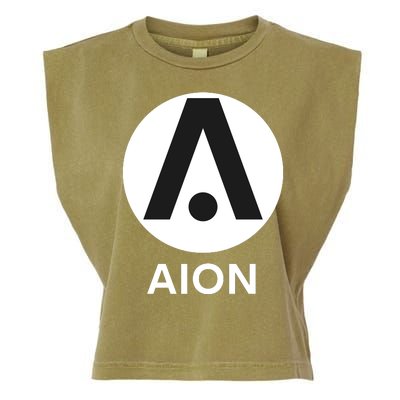 Aion Logo, Aion Crypto, Aion Wallet, HODL AION, Aion Crypto Blockchain Garment-Dyed Women's Muscle Tee