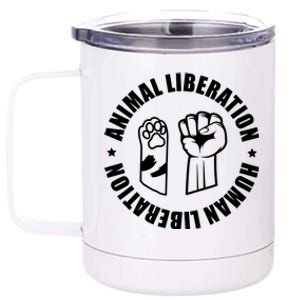 Animal Liberation Animal Rights Activists Climate Meaningful Gift 12 oz Stainless Steel Tumbler Cup