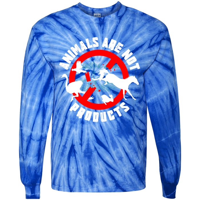 Animal Liberation Animal Welfare Rights Farm Vintage Great Gift Tie-Dye Long Sleeve Shirt