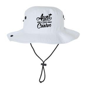 Aunt Like A Mom Only Cooler Auntie Mothers Day Gift Legacy Cool Fit Booney Bucket Hat