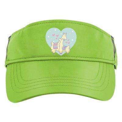 Alpaca Love Adult Drive Performance Visor