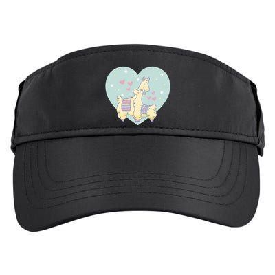 Alpaca Love Adult Drive Performance Visor