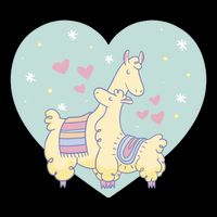Alpaca Love Zip Tote Bag