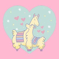 Alpaca Love Button