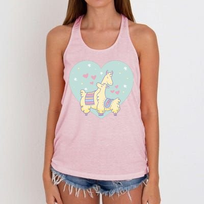 Alpaca Love Women's Knotted Racerback Tank