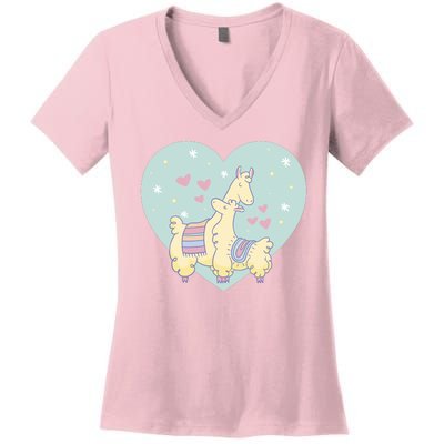 Alpaca Love Women's V-Neck T-Shirt