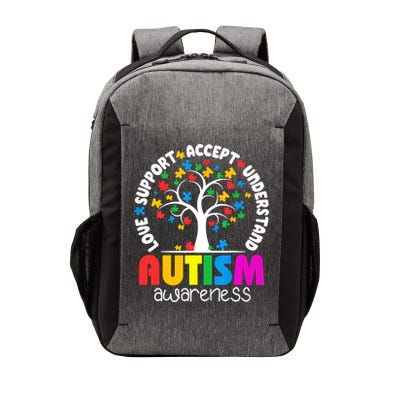 Autism Love Accept Support Autistic Autism Awareness Vector Backpack