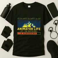 Animator Life Animation Visual Artist Rendering Graphic Art T-Shirt