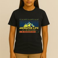 Animator Life Animation Visual Artist Rendering Graphic Art T-Shirt