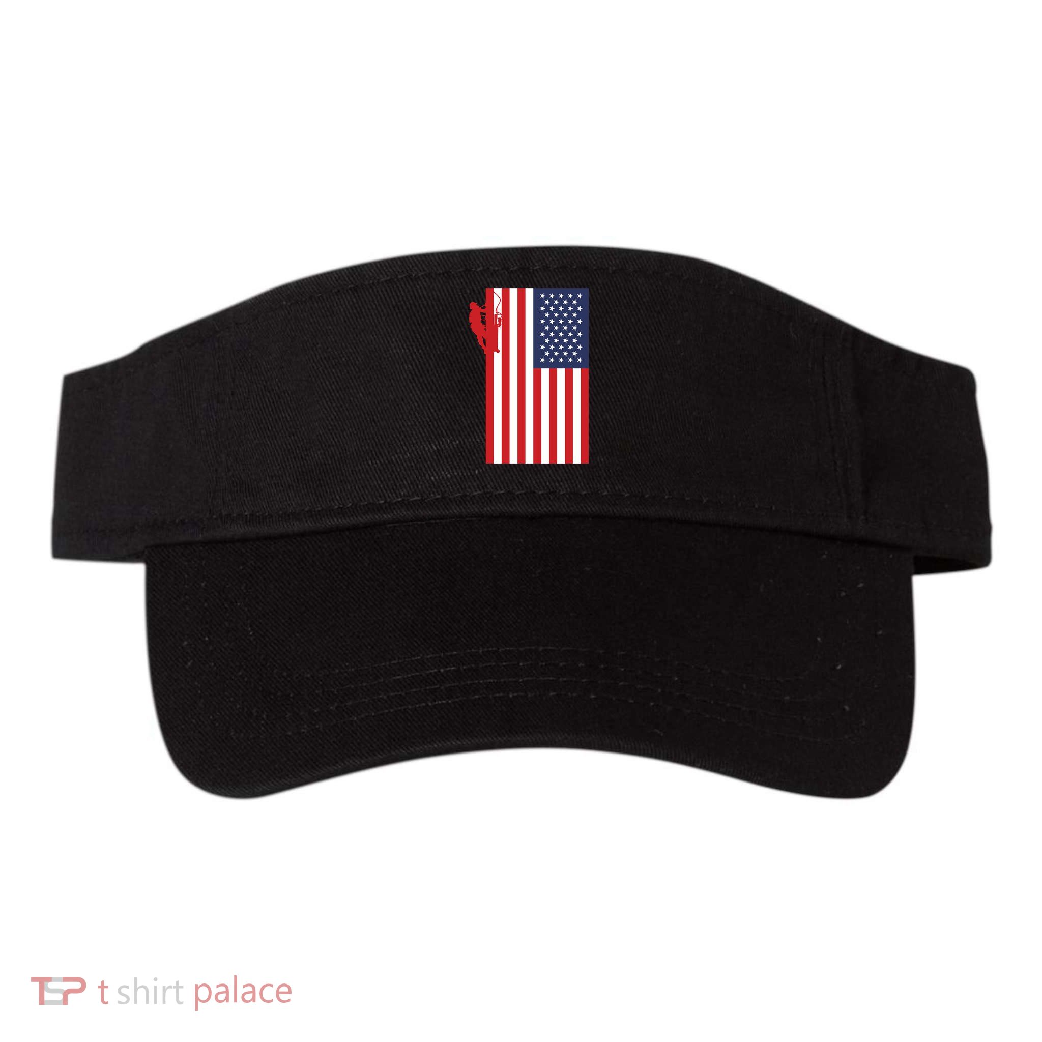 American Lineman Valucap Bio-Washed Visor
