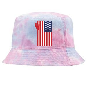 American Lineman Tie-Dyed Bucket Hat