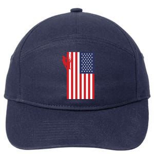 American Lineman 7-Panel Snapback Hat