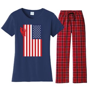 American Lineman Women's Flannel Pajama Set