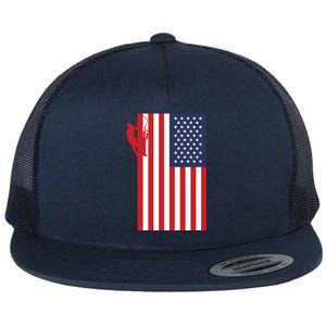 American Lineman Flat Bill Trucker Hat