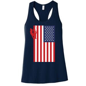 American Lineman Women's Racerback Tank