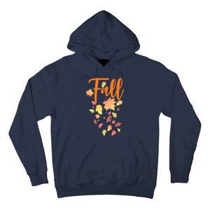 Autumn Leaves And Pumpkins Please Leaf Fall Season Tall Hoodie