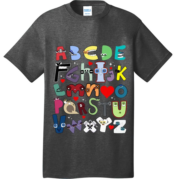 Alphabet Lore Az I Love You Letter T-Shirt