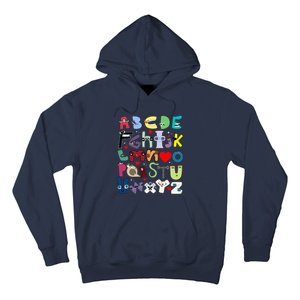 Alphabet Lore Az I Love You Letter Hoodie