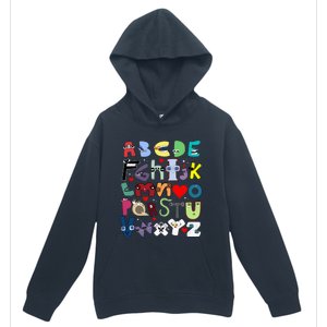 Alphabet Lore Az I Love You Letter Urban Pullover Hoodie