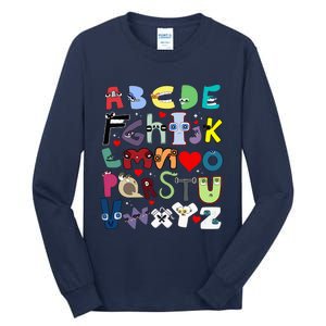 Alphabet Lore Az I Love You Letter Tall Long Sleeve T-Shirt