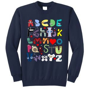 Alphabet Lore Az I Love You Letter Tall Sweatshirt