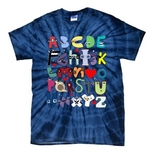 Alphabet Lore Az I Love You Letter Tie-Dye T-Shirt