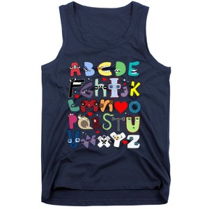 Alphabet Lore Az I Love You Letter Tank Top