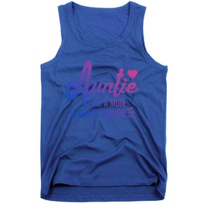 Auntie Like A Mom But Cooler Funny Aunt From Niece Gift Tank Top