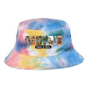 Assyria Land Assyrian Flag Assyrian Winged Bull Lamassu Funny Gift Tie Dye Newport Bucket Hat