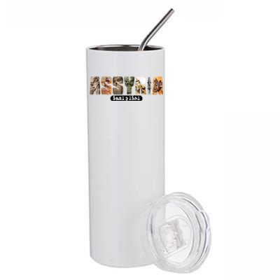 Assyria Land Assyrian Flag Assyrian Winged Bull Lamassu Funny Gift Stainless Steel Tumbler