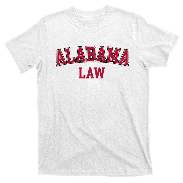 Alabama Law Alabama Bar Graduate Gift Lawyer College T-Shirt