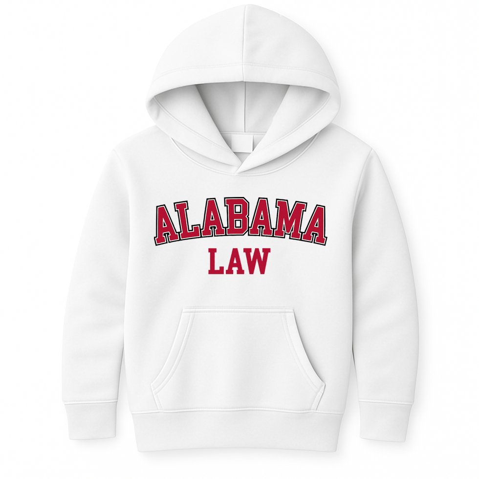Alabama Law Alabama Bar Graduate Gift Lawyer College Kids Hoodie