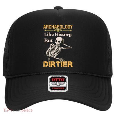 Archaeology Lover High Crown Mesh Back Trucker Hat