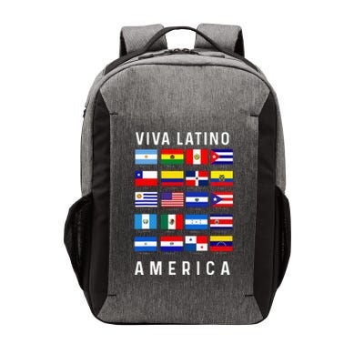 All Latin American Flags Countries Viva Latino America Vector Backpack