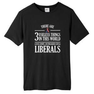 Anti Liberal Anti Liberal Useless Liberals Liberal Tears Tall Fusion ChromaSoft Performance T-Shirt