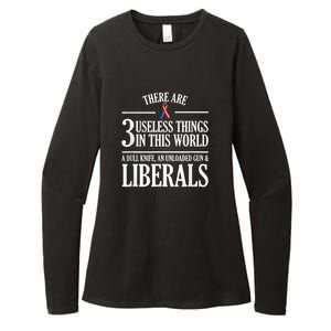 Anti Liberal Anti Liberal Useless Liberals Liberal Tears Womens CVC Long Sleeve Shirt