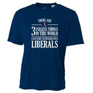 Anti Liberal Anti Liberal Useless Liberals Liberal Tears Cooling Performance Crew T-Shirt