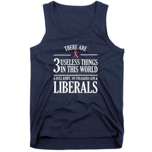 Anti Liberal Anti Liberal Useless Liberals Liberal Tears Tank Top