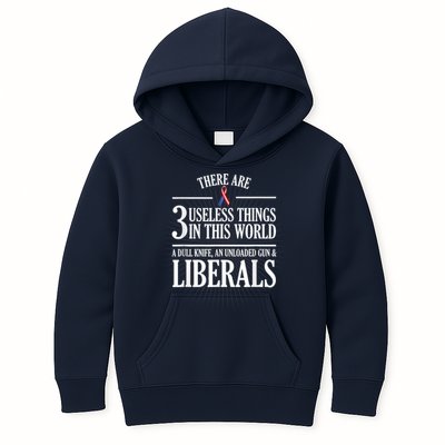 Anti Liberal Anti Liberal Useless Liberals Liberal Tears Kids Hoodie