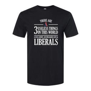 Anti Liberal Anti Liberal Useless Liberals Liberal Tears Softstyle CVC T-Shirt