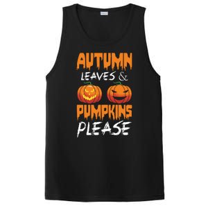 Autumn Leaves And Pumpkins Please PosiCharge Competitor Tank