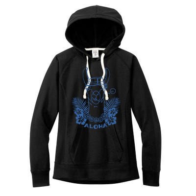 Aloha Llama Women's Fleece Hoodie