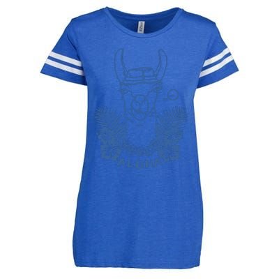 Aloha Llama Enza Ladies Jersey Football T-Shirt